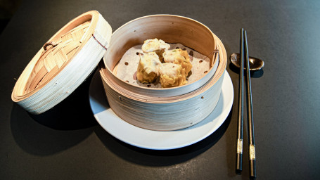 Chicken Sau Mai (4) Jī Ròu Shāo Mài