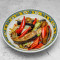 Stewed Aubergine With Chilli (V) (Spicy) Jiān Jiāo Mèn Jiā Zi