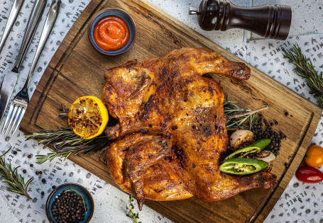 Mixed Herbs Spring Chicken (Whole)