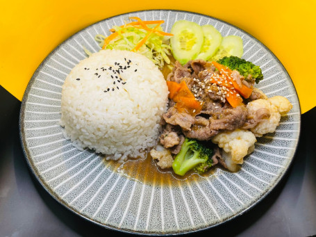 Beef In Black Bean Sauce Rice Hēi Jiāo Féi Niú Fàn