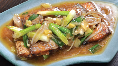 Belt-Fish With Ginger Spring Onion