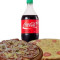 1pizza calabresa 1pizza mussarela 1 Coca Cola Original 2l