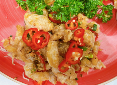 Garlic Salt Chilli Chicken Suàn Yán Là Jiāo Jī