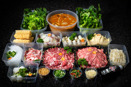 8Rén Huǒ Guō Tào Cān 8-Person Hotpot Set