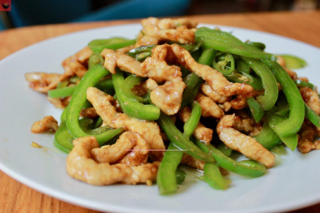 Sauteed Shredded Pork With Green Peppers