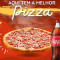 Pizza Grande de Calabresa Coca Cola Original 1l