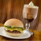 1 X- Burguer 1 Milk Shake De 300Ml