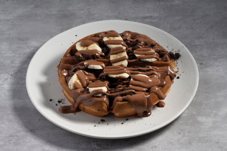 Vegan Bananatella Cookie Waffle