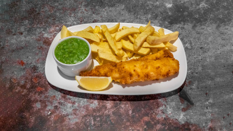 Traditional Fried Fish Supper For One