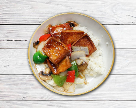 Tofu And Vegetable Rice （Dòu Fǔ Shū Cài Fàn）