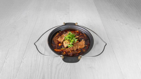 Special Hot Spicy Lamb Ribs Pot Bà Wáng Yáng Pái Guō#900