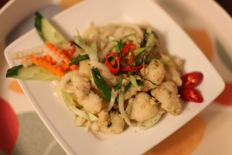 Salt, Pepper And Garlic Monkfish (8) [Cá Monkfish Rang Muối]