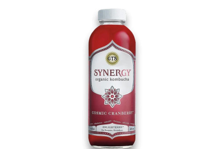 Gt's Synergy Cosmic Cranberry Kombucha Organic 473Ml