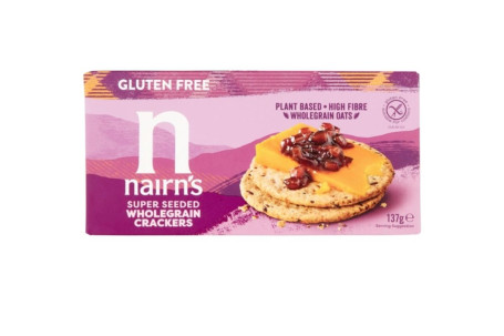 Nairn's Super Seeded Wholegrain Crackers 137G