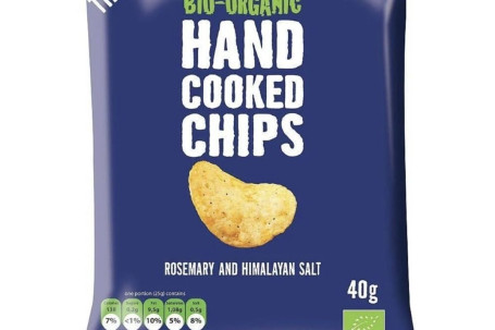 Bio Organic Rosemary And Himalayan Salt Chips 40G