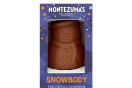 Montezuma's Milk Chocolate Snowbody With Buttons Organic 100G