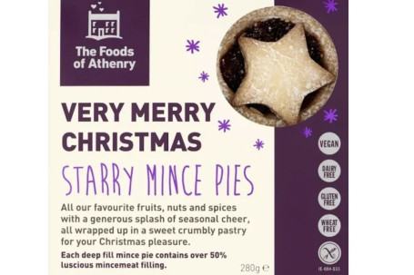 The Food Of Athenry Starry Mince Pies 280G