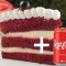 Compre Fatia Red Velvet e Ganhe Coca Cola Original 350ml