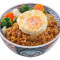 shā diē niú ròu jiān dàn jǐng bìng shèng Satay Beef and Fried Egg Bowl Regular