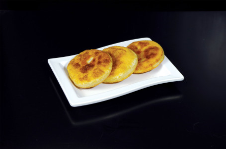 26 Pan Fried Spring Onion Pancakes (3pc) cōng yóu bǐng (V, VE)