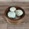09 Vegetable Mushroom Bun (3pc) (V, VE) zhēng shū cài mó gū bāo