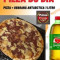 Pizza Do Dia E Refrigerante Antárctica De 1 Litro