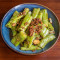 Hǔ Pí Jiān Jiāo Pan-Seared Green Chili Pepper (With Bacon)