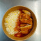 (M2) Fried Rice with Sweet and Sour Sliced Chicken suān tián jī chǎo fàn
