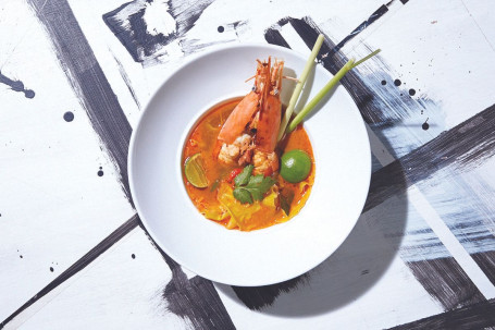 King Prawn Tom Yum Soup Dà Tóu Xiā Dōng Yīn Gōng Tāng