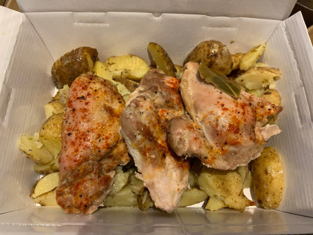 Chicken Fillets With Roasted Potatoes 