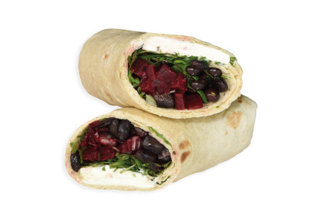 Crumbled Cheese Beetroot Wrap (Vg)