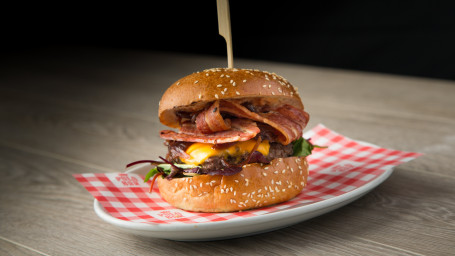 Burger Bacon And Cheese Beef Burger