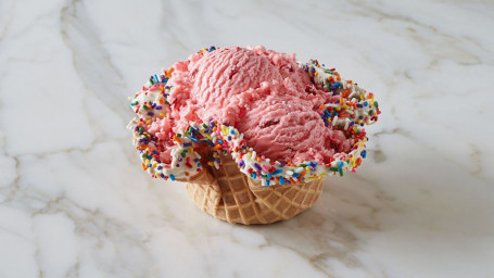 Sprinkle Cone Waffle Bowl