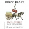 21. Doc's Draft Sour Cherry Hard Apple Cider