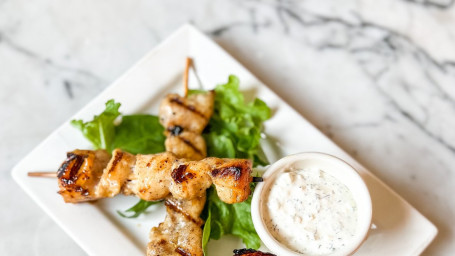 Chicken Skewers From The Grill