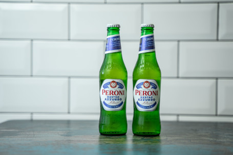 2 × Peroni Nastro Azzurro 330Ml Alc 5.1% Vol