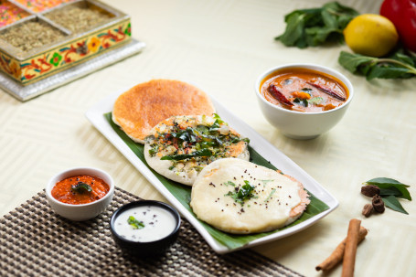 Masala Uttapam 2 Pcs Xiāng Liào Wū Tǎ Pà Mǔ