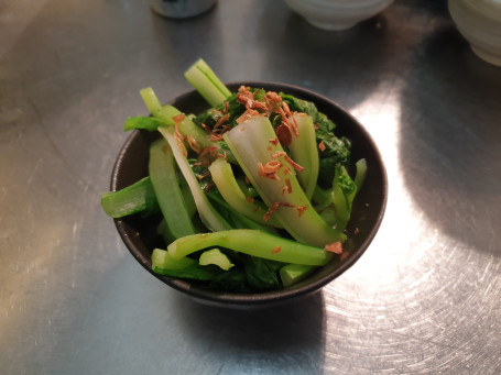 Choi Sum With Homemade Garlic Soy Sauce