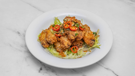 Fried Chicken Wings With Chilli And Salt Jiāo Yán Jī Chì