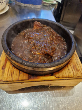 Steamed Pork Slices In Preserved Vegetable Pot Méi Cài Kòu Ròu Guō