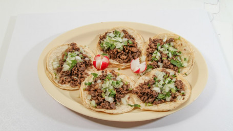 5 Tacos Plate