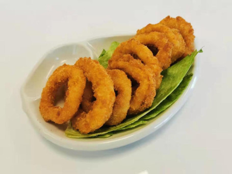 Deep Fried Calamari (8） Zhà Yóu Yú Quān