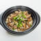Clay Pot Rice with Chicken Slices and Frog Legs dōng gū huá jī tián jī bāo zǐ fàn