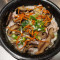 Clay Pot Rice with Chicken Slices, Cordyceps Flowers and Chinese Mushroom chóng cǎo huā dōng gū huá jī bāo zǐ fàn