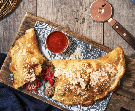Special Guest  Irish Beef Red Pepper Calzone