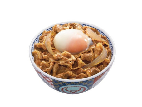 Hé Fēng Niú Ròu Wēn Quán Yù Zi Jǐng Bìng Shèng Beef And Hot Spring Egg Bowl Regular