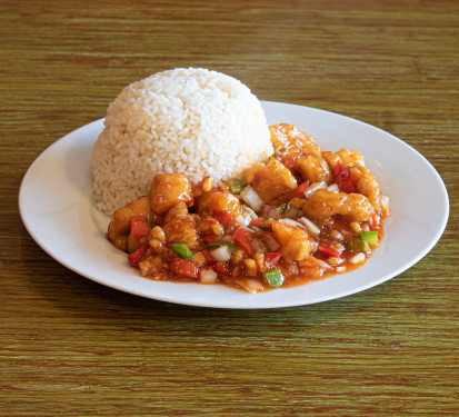 Sweet And Chilli (Chicken And Prawn)