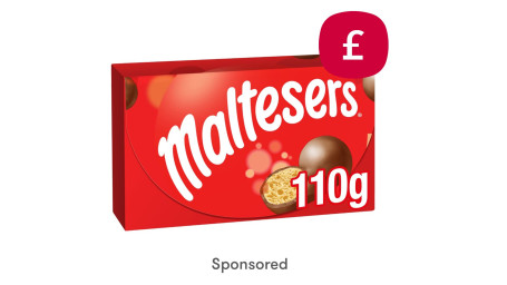 Save 85P: Maltesers Chocolate Box 110G