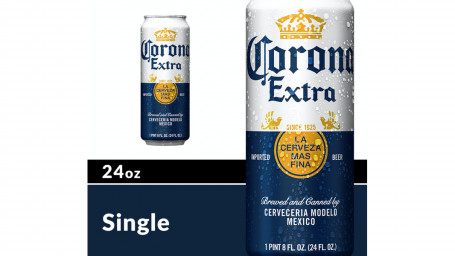 Corona Extra Messicano Birra Lager Can (24 Oz)