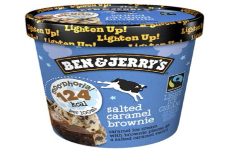 Ben Jerry Moo-Phoria Salted Caramel Brownie 465Ml